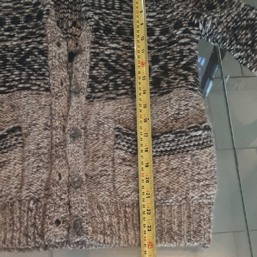 Wilfred🤎FREE Black/Chocolate/Taupe Cream Knit MADE FROM ITALIAN YARN Sz S - Picture 10 of 10